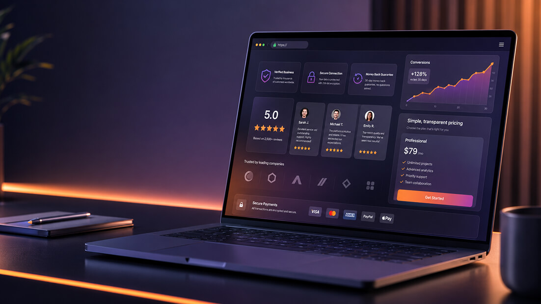 Signali poverenja, Gimger IT Solutions blog