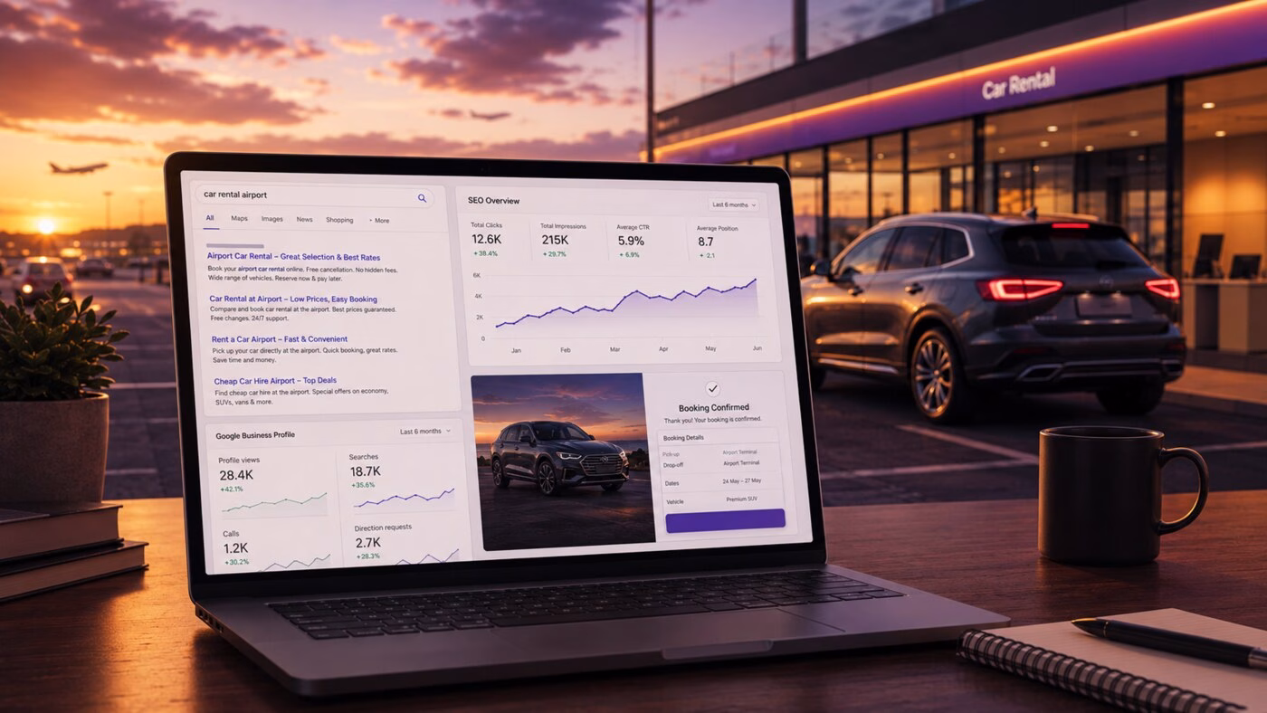 SEO za Rent a Car kompanije: Kako povećati broj direktnih rezervacija